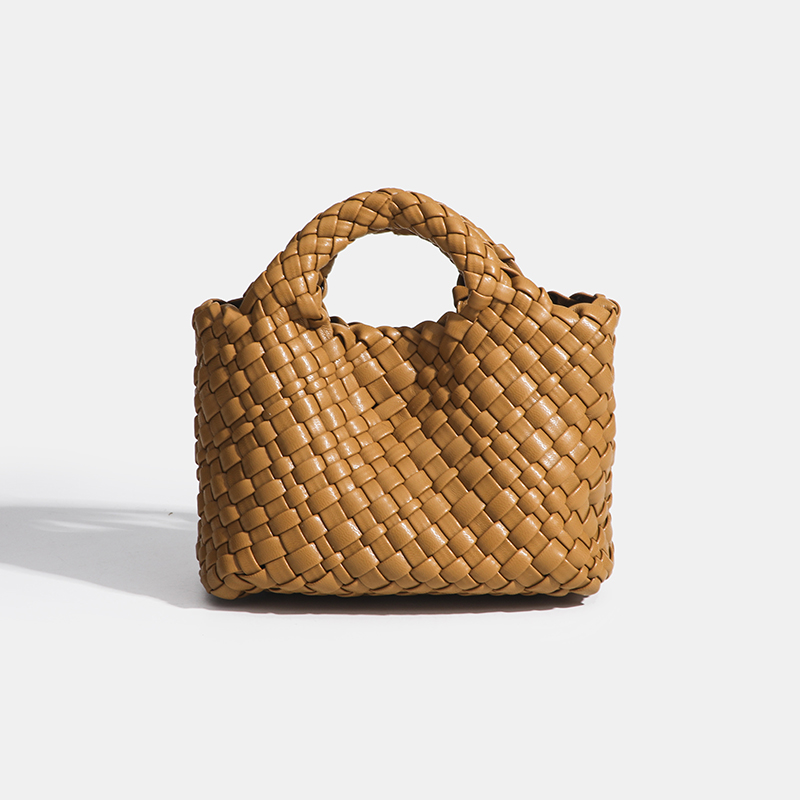 한국 고급 직조 PU 핸드백 여성 디자이너 브레이드 스 - Travel Accessories Luxury 리뷰 및 가격