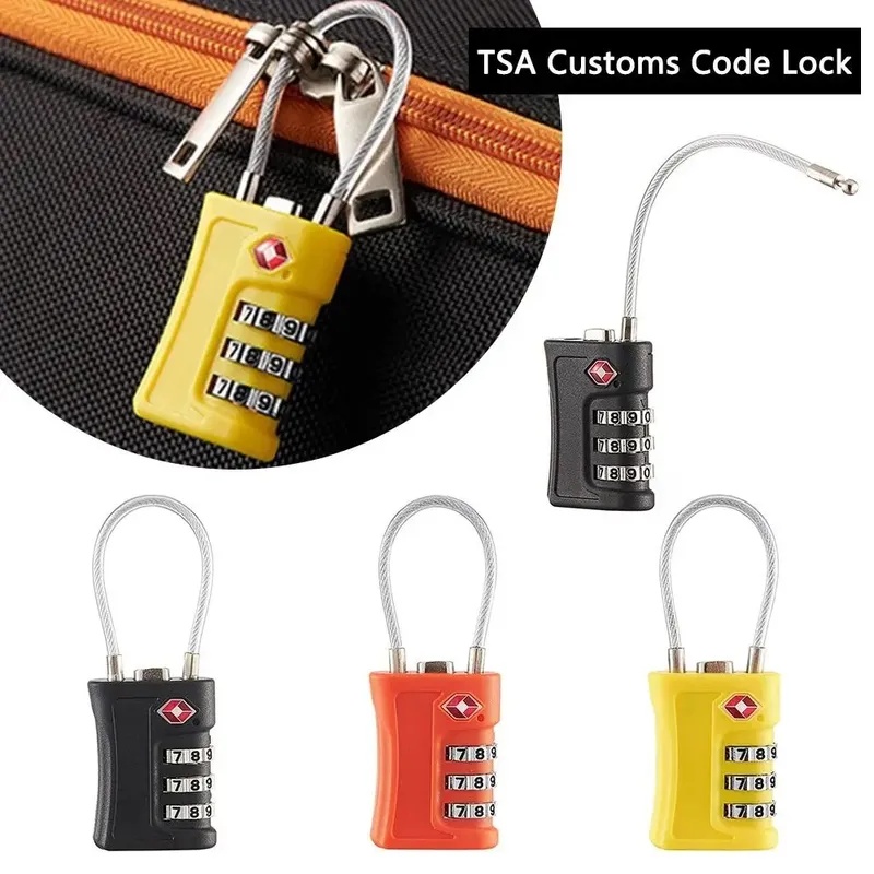 TSA 세관 잠금장치 3자리 여행용 비밀번호 변경 가능 - Travel Lock Tsa Approved 리뷰 및 가격