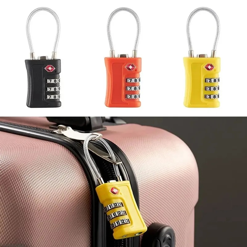 TSA 세관 잠금장치 3자리 여행용 비밀번호 변경 가능 - Travel Lock Tsa Approved 리뷰 및 가격