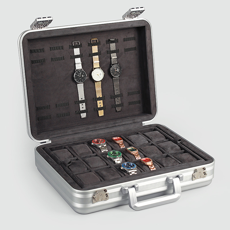 알루미늄 럭셔리 시계 상자, 대형 금속 시계 상자, 잠 - Travel Lock Tsa Approved 리뷰 및 가격