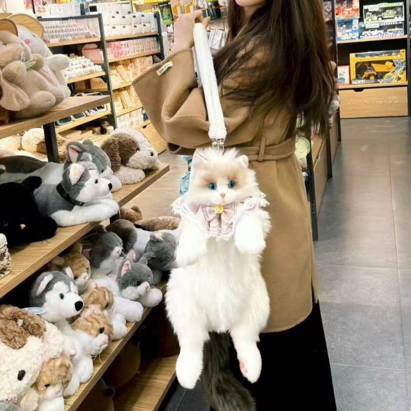 2026년 신상 래그돌 고양이 플러시 백팩 귀여운 인조 - Travel Accessories Gift Ideas 리뷰 및 가격