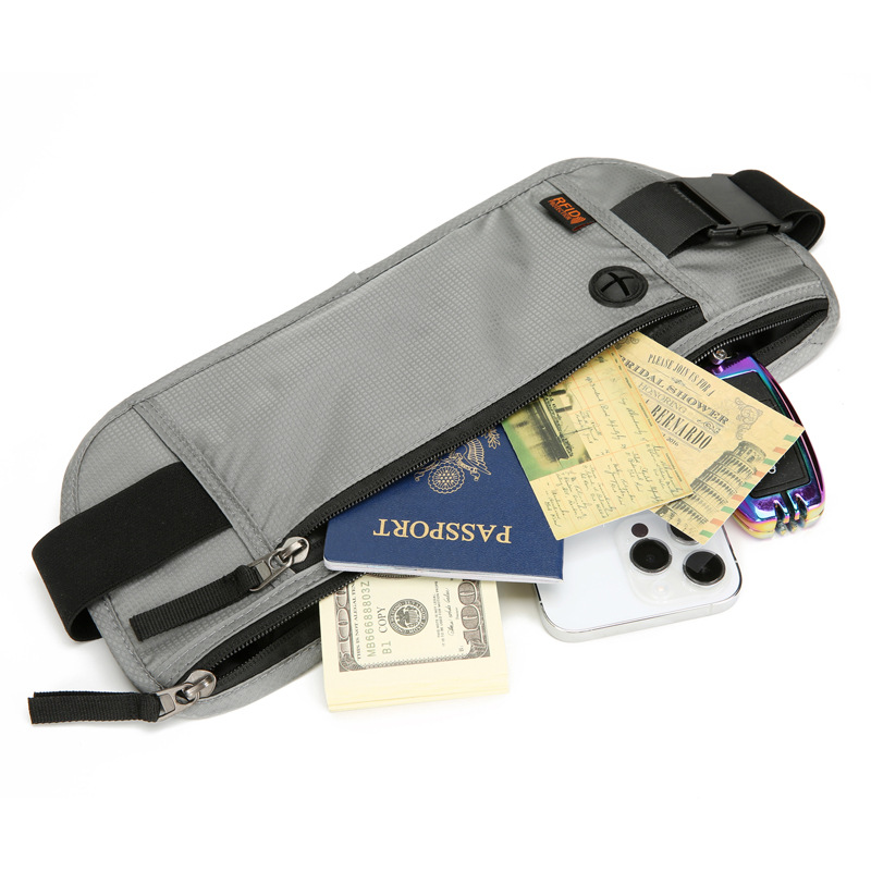 RFID 차단 방수 스포츠 여행용 휴대폰/돈 벨트 가방 - Money Belt Hidden 리뷰 및 가격