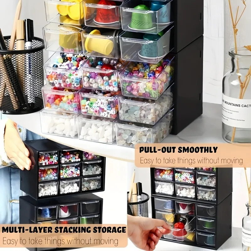 1pc 방진 멀티 그리드 데스크탑 서랍 정리함 - 보석 - Accessories Travel Jewelry Box 리뷰 및 가격