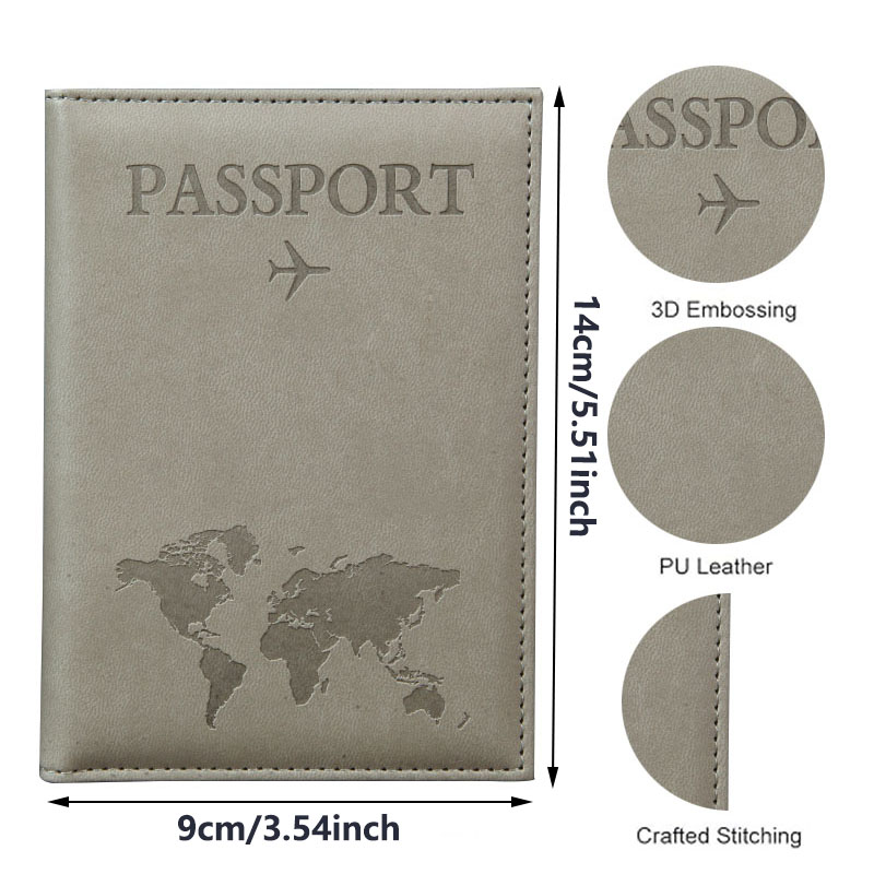 연인 세계지도 여권 커버 핫 스탬핑 간단한 비행기 여성 - Qantas Travel Accessories 리뷰 및 가격