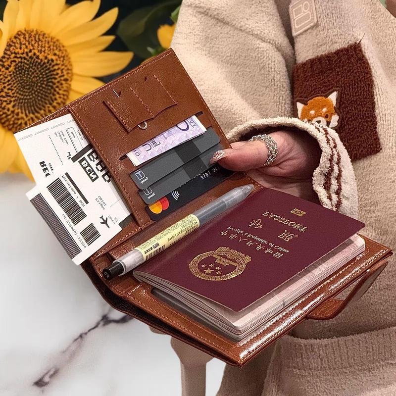 여행용 여권 지갑 여성 남성 카드 홀더 RFID 차단  - Qantas Travel Accessories 리뷰 및 가격