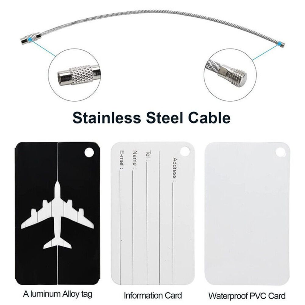 알루미늄 여행 수하물 태그, 재사용 가능한 여행 가방, - Travel Accessories Useful 리뷰 및 가격