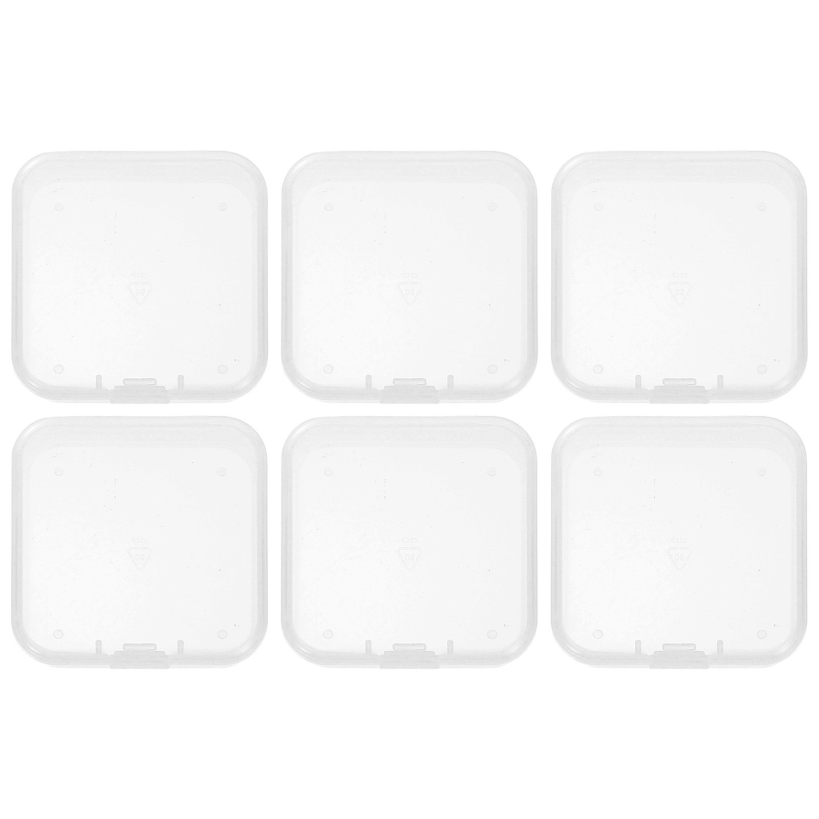6pcs 보관 상자 투명 용기 작은 투명 플라스틱 휴대 - Accessories Travel Jewelry Box 리뷰 및 가격