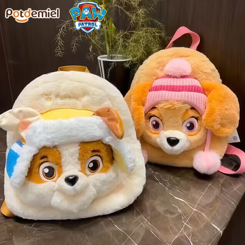 새로운 핫팟데미엘 PAW 패트롤 플러시 백팩 귀여운 만 - Travel Accessories Dog 리뷰 및 가격