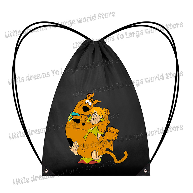 스쿠비 두 드로스트링 수납 가방 멋진 만화 개 포켓 백 - Travel Accessories Dog 리뷰 및 가격