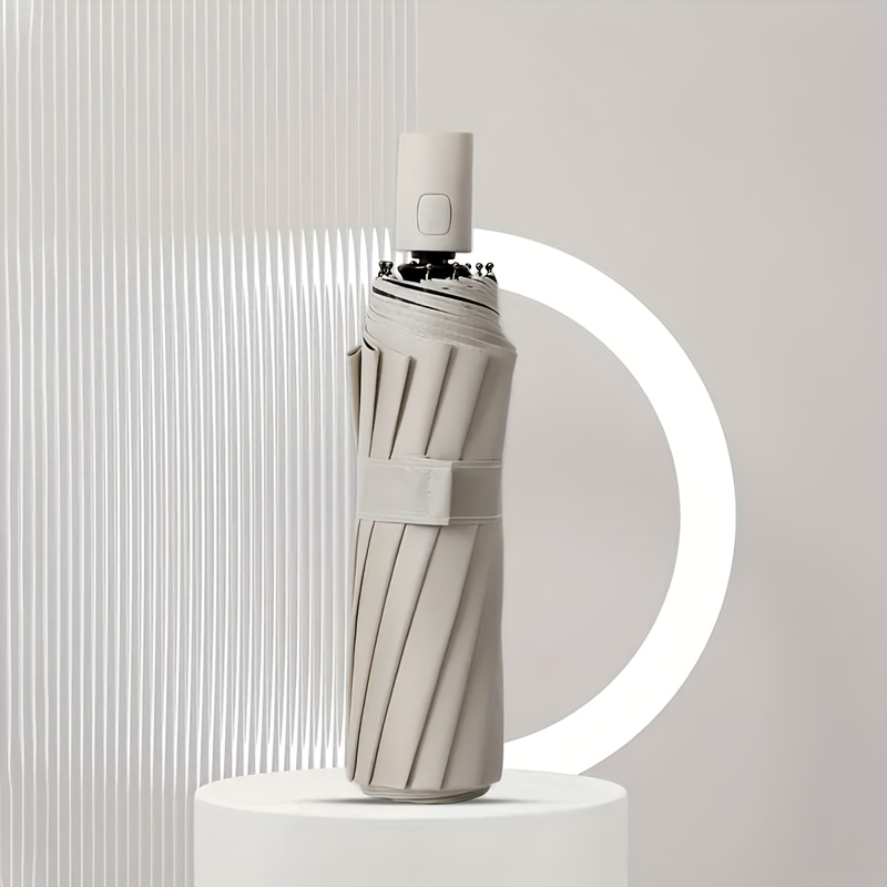 자동 개폐 접이식 우산 - 인체공학적 손잡이가 있는 컴 - Travel Umbrella Compact 리뷰 및 가격