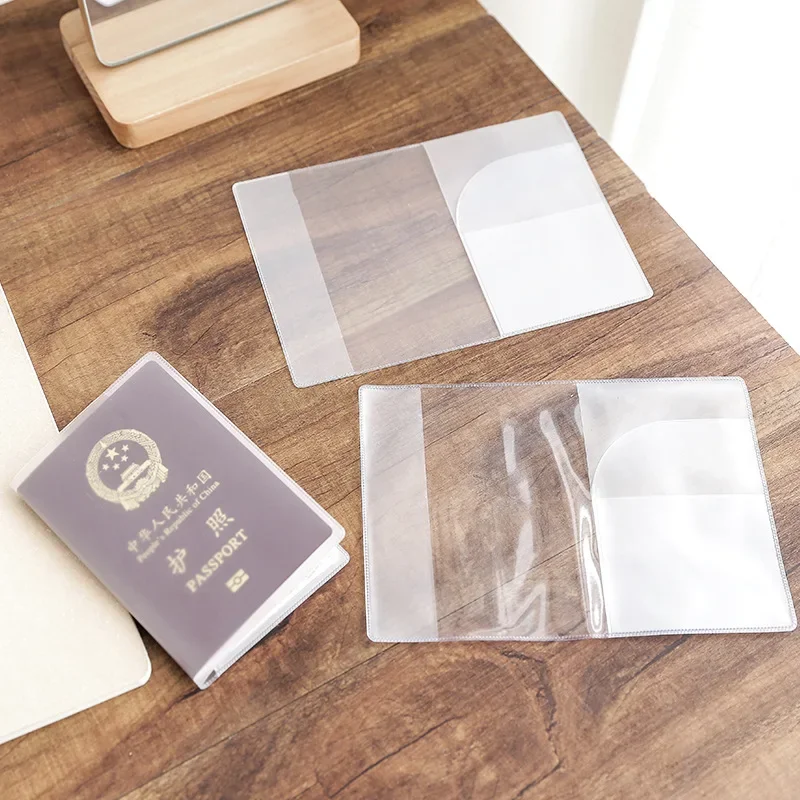 PVC 여권 슬리브 투명 반투명 방수 방진 내구성 문서 - Travel Accessories Useful 리뷰 및 가격