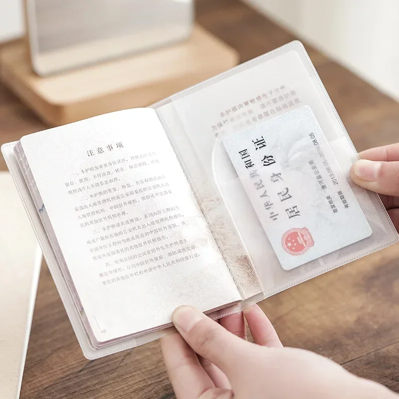 PVC 여권 슬리브 투명 반투명 방수 방진 내구성 문서 - Travel Accessories Useful 리뷰 및 가격