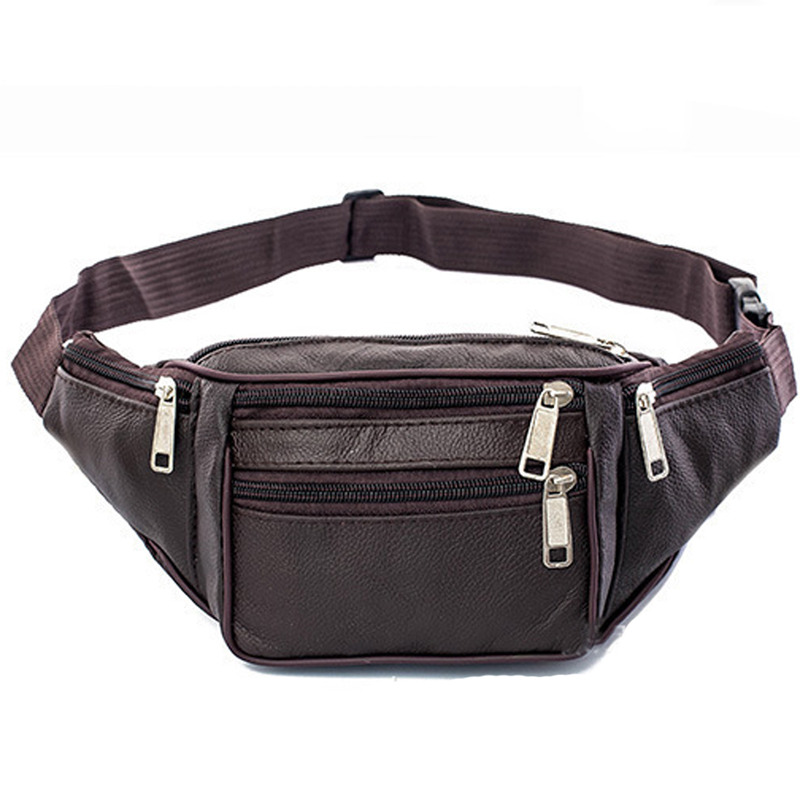 가죽 남성 허리 가슴 가방 얇은 야외 스포츠 파우치 남 - Money Belt Hidden 리뷰 및 가격